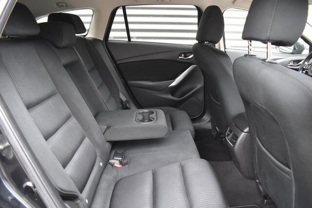 Mazda 6 Sportbreak 2.0 SkyActiv-G 165-PK, Airco, Ecc, Cruise, Navi, Trekhaak.