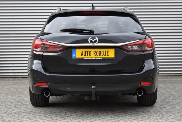 Mazda 6 Sportbreak 2.0 SkyActiv-G 165-PK, Airco, Ecc, Cruise, Navi, Trekhaak.