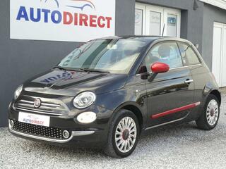 FIAT 500 1.2i Rosso Amore Airco, Pano **GARANTIE 1 JAAR**