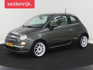 FIAT 500 0.9 TwinAir Lounge | Panoramadak | Leder | Bi-Xenon | Climate control | Parkeerhulp | 16'' | Origineel NL