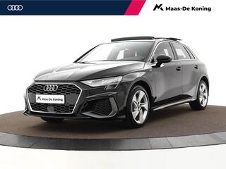 AUDI A3 SPORTBACK 40 TFSIe 204pk S-tronic S Edition � Panoramadak � Apple/Android Car Play � Lederen Bekleding � Cruise Control � Navigatie � Stoelverwarming � P-Sensoren � 17'' Inch �