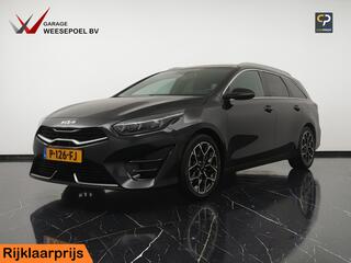 KIA CEE D Ceed Sportswagon 1.5 T-GDi 160PK DCT7 GT-Line Automaat - Navigatie - Sportstoelen - Panoramadak - Stoelverwarming - Afneembare trekhaak - Fabrieksgarantie tot 03-2029
