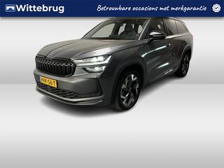 SKODA Kodiaq 1.5 TSI PHEV Sportline Business / AUTOMAAT/ GARANTIE TM 07-2029/ PANO/ TREKHAAK/ ACC/ STUUR+STOELVERWARM.V+A/ PARK.SENSOR.V+A/ CAMERA/ MEMORY SEAT/ DODEHOEK/ SMARTLINK/ ELEK.ACHTERKLEP/ NAVI/ DAB/ CLIMA/ 19'' LMV
