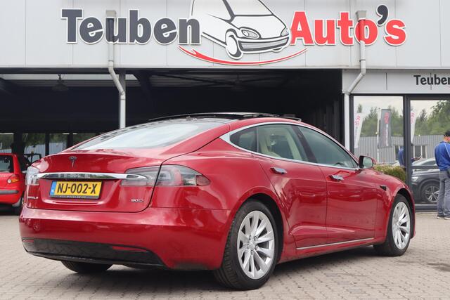 Tesla Model S 90D Base | SOH 85,6 % | Luchtvering | Elek Panoramadak | Convenience Pack | Pack Premium Plus