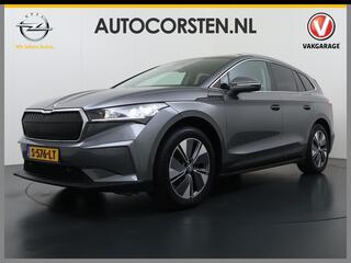 SKODA Enyaq iV 60 Panoramadak Trekhaak Navi Ecc Camera Apple Carplay Android Auto Cruise Control SOH 89,6% Elek.Achterklep Stuurverwarming Bluetooth Led Keyless advanced 1.000KG Trekgewicht 1e Eigenaar Origineel Nederlandse Auto