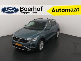 VOLKSWAGEN T-Roc 1.5 TSI Life Edition | AUTOMAAT | Adapt. Cruise | Clima | Camera | LED | Apple carplay // Android auto | Fabrieksgarantie t/m 03-2029 |