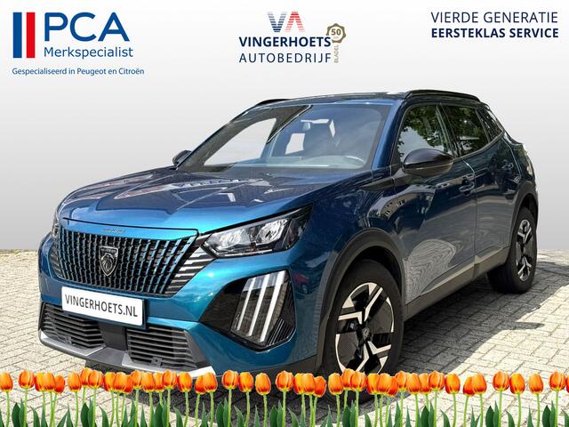 Peugeot 2008 Benzine 100 Pk  Draadloos Aple Carplay / Android Auto  Climate & Cruise Control  Parkeersensoren Voor en Achter  Vingerhoets; Vierde Generatie Ee