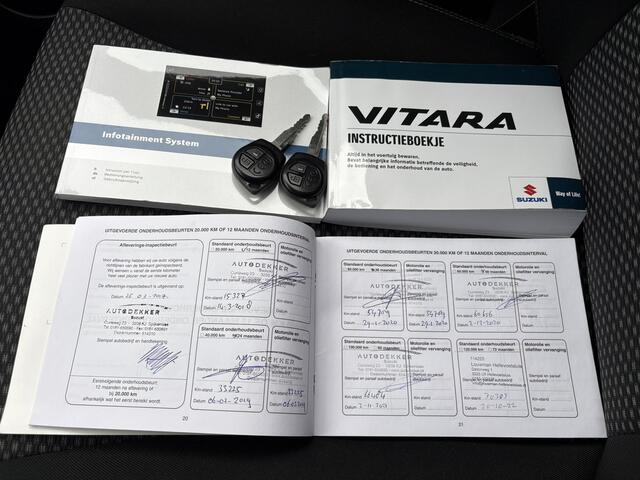 Suzuki Vitara 1.6 Exclusive -CLIMA-CRUISECONTROL-LICHTMETALEN VELGEN-CAMERA-STOELVERWARMING-ORIGINEEL NEDERLANDS-DEALER OH