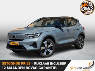 VOLVO XC40 RECHARGE PLUS 70 KWh 231pk WARMTEPOMP/NL-AUTO/1E EIG./SOH 94,7%