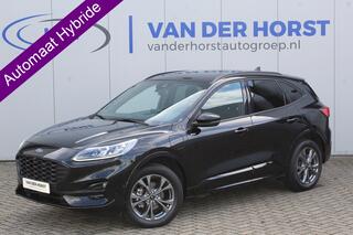 FORD KUGA 2.5-225pk Plug-in Hybrid ST-Line X. Hybride rijden voor een re�le prijs ! Adaptive Cruise Control, Stoel-, stuur- en voorraamverwarming, Climate Control, Metallic lak, Camera v+a, Elektr. achterklep, Side- en lane assist etc.