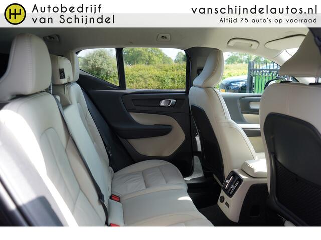 Volvo XC40 1.5 T4 RECHARGE INSCRIPTION ELECTR.TREKHAAK FULL LED LEDER STOELVERWAMING V+A STUURVERWARMING ADAPTIEVE CRUISE CAMERA 19INCH ANDROID/APPLECARPLAY