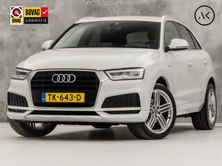 AUDI Q3 1.4 TFSI CoD S-LIne Sport 150Pk Automaat (2X S-LINE, NAVIGATIE, LEDER, STOELVERWARMING, SPORTSTOELEN, GETINT GLAS, TREKHAAK, NIEUWE APK, NIEUWSTAAT)