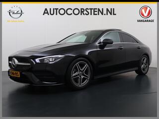 MERCEDES-BENZ CLA-KLASSE 180 Automaat AMG Business Solution Panoramadak Camera Widescreen cockpit Apple Carplay Android Auto Navi Pdc Cruise Control Stoelverwarming Privacy Glas Lmv Led DAB Licht en zichtpakket Premium pakket Dealeronderhouden 1e Eigenaar Origineel Nederlandse Au