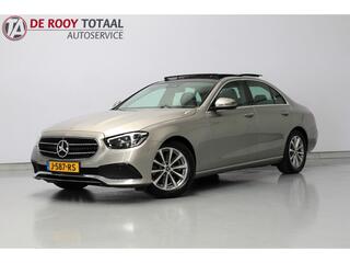 MERCEDES-BENZ E-KLASSE 200 Business Solution Avantgarde 198PK, RIJKLAAR | PANORAMADAK | SFEERVERLICHTING | DEELS LEER | STANDKACHEL
