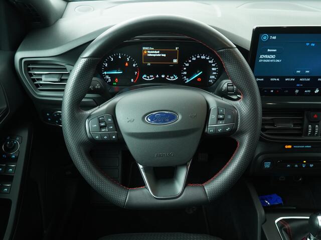 Ford Focus Wagon ST-Line Hybrid 125pk | SYNC 4 | All-Season | 100% Dealer onderhouden | LED | Clima | Cruise | Draadloos CarPlay |
