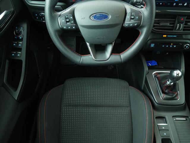 Ford Focus Wagon ST-Line Hybrid 125pk | SYNC 4 | All-Season | 100% Dealer onderhouden | LED | Clima | Cruise | Draadloos CarPlay |