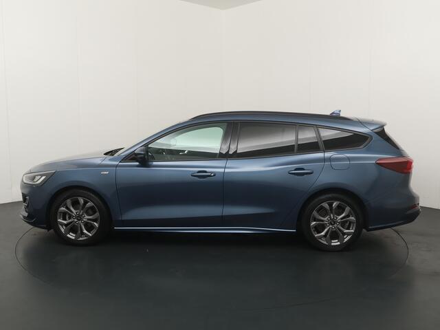 Ford Focus Wagon ST-Line Hybrid 125pk | SYNC 4 | All-Season | 100% Dealer onderhouden | LED | Clima | Cruise | Draadloos CarPlay |