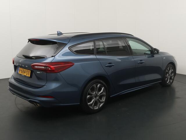 Ford Focus Wagon ST-Line Hybrid 125pk | SYNC 4 | All-Season | 100% Dealer onderhouden | LED | Clima | Cruise | Draadloos CarPlay |