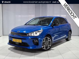 KIA RIO 1.0 T-GDi MHEV GT-Line Stoel en stuur verwarming, Apple Carplay/Android Auto, Navigatie, Camera.