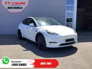 TESLA Model Y Long Range AWD 75 kWh 540 km WLTP MARGE SOH 92%/ Pano/ Warmtepomp/ Adapt.Cruise/ Memory/ Elek.klep/ Stoelverw./ Navi/ 360 camera/ Climate/ 19