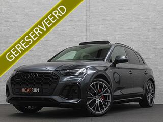 AUDI Q5 300pk Hybrid S-Line | Luchtvering | Panorama | ACC | B&O Sound | Massage | Trekhaak | Matrix-LED | Head-Up | Sfeerverlichting | Leder | ISO-Glas | 3-Zone Clima | Standkachel | Bekerhouder Koeling/Verwarming | Stoelverwarming V+A | Zwarte Hemel | Carplay |