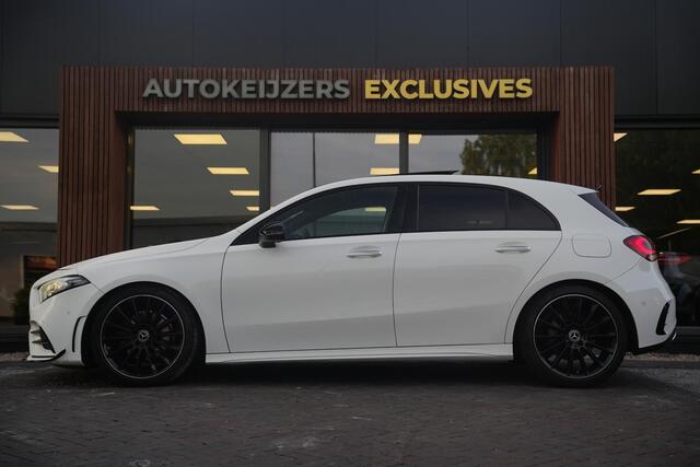 Mercedes-Benz A-Klasse 200 Launch Edition Premium Plus AMG panoramadak AMBIENT Apple Carplay Brake assist Camera Multimedia Getint glas 19L.M. Cruise Navi