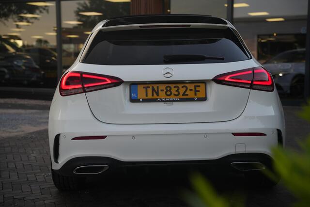 Mercedes-Benz A-Klasse 200 Launch Edition Premium Plus AMG panoramadak AMBIENT Apple Carplay Brake assist Camera Multimedia Getint glas 19L.M. Cruise Navi
