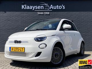 FIAT 500C Icon 42 kWh 119 pk | 1e eigenaar | navigatie | camera | stoelverwarming | apple carplay/android auto | SOH accu 94%