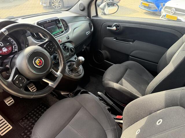 Fiat 500 ABARTH 1.4 T-Jet Turismo 595 | 70TH ANNIVERSARY | NARDO GREY | NAVIGATIE | APPLE/ANDROID CARPLAY | PISTA | LED | AIRCO | PARKEER SENSOREN