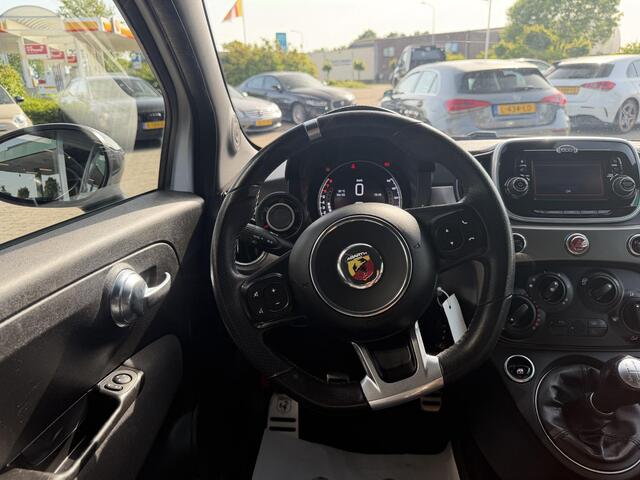 Fiat 500 ABARTH 1.4 T-Jet Turismo 595 | 70TH ANNIVERSARY | NARDO GREY | NAVIGATIE | APPLE/ANDROID CARPLAY | PISTA | LED | AIRCO | PARKEER SENSOREN