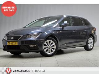 SEAT LEON ST 1.0 TSI Style Business Intense/ Facelift/ Lane-Assist./ 16'' LMV/ Keyless/ Navi/ Clima/ Cruise/ Elek. pakket/ Isofix/ Bluetooth/ Multi. LEDER. Stuur/ Mistl./ PDC V+A/ Extra getint glas.