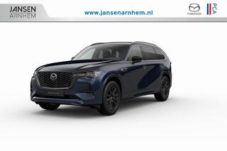 MAZDA CX-80 Homura Plus - Tan Nappa Leder Captain Seat Pack | 12,3-inch TFT-kleurendisplay met bediening via centrale HMI Commander, touchscreen (voor Apple CarPlay / Android Auto(TM)) of voice control | 12,3-inch digitale meterset | 20-inch lichtmetalen velgen, Blac