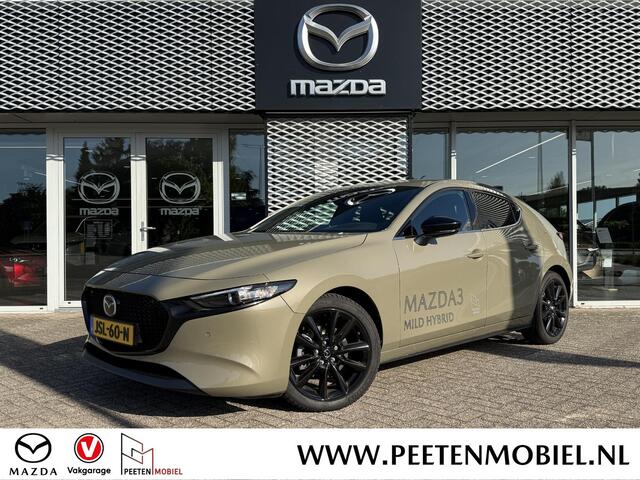 Mazda 3 2.5 e-SkyActiv-G M Hybrid 140 Exc-line Bns Edition | BOSE | 360 CAMERA | ADAPTIEVE CRUISE |