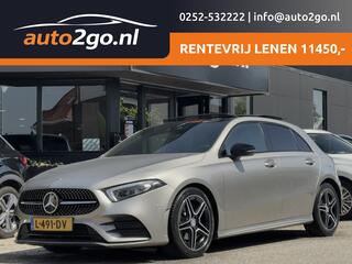 MERCEDES-BENZ A-KLASSE 180 AUT7 AMG-LINE.PANODAK PANODAK LEDER NAVI CAMERA VIRTUAL-DASH APPLE-CARPLAY LED LMV PDC