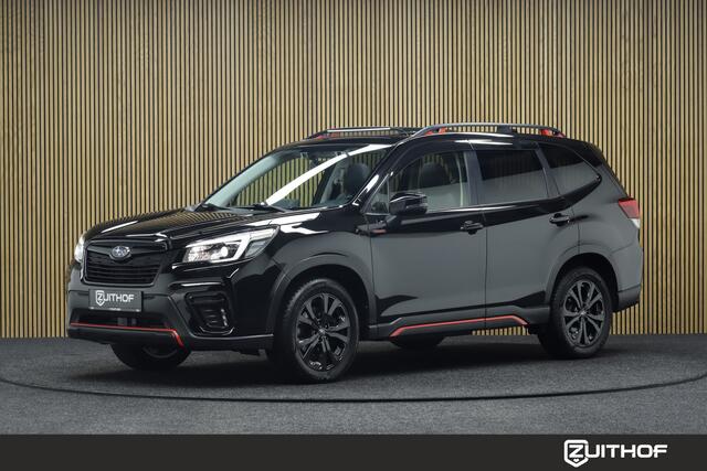 Subaru Forester 2.0i e-BOXER Sport AWD | Elek. Glazen Panoramadak | Trekhaak | Adaptive-cruise | Camera | Clima | Apple Carplay & Android Auto | Navigatie | 