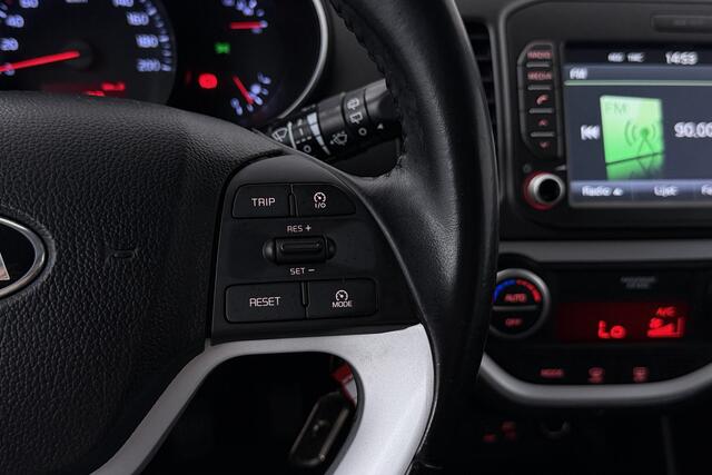 KIA Picanto 1.0 CVVT ComfortPlusLine Navigator NAVIGATIE, CLIMA, CAMERA, LM VELGEN, STUURBEDIENING, CRUISE