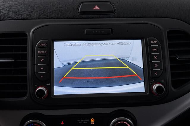 KIA Picanto 1.0 CVVT ComfortPlusLine Navigator NAVIGATIE, CLIMA, CAMERA, LM VELGEN, STUURBEDIENING, CRUISE