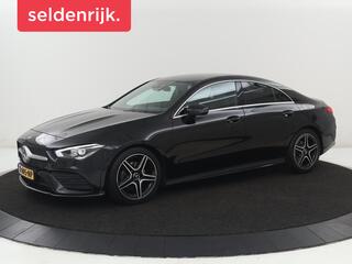 MERCEDES-BENZ CLA-KLASSE 180 Business Solution AMG | Stoelverwarming | Leder/Alcantara | Navigatie | Park Assist | Widescreen | Full LED | Climate control | Bluetooth | Cruise control | Sportstoelen