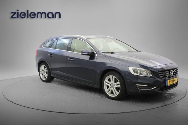 Volvo V60 2.4 D6 AWD Plug-In Hybrid Summum - Navi, Memory, Leer, Stoelverw.