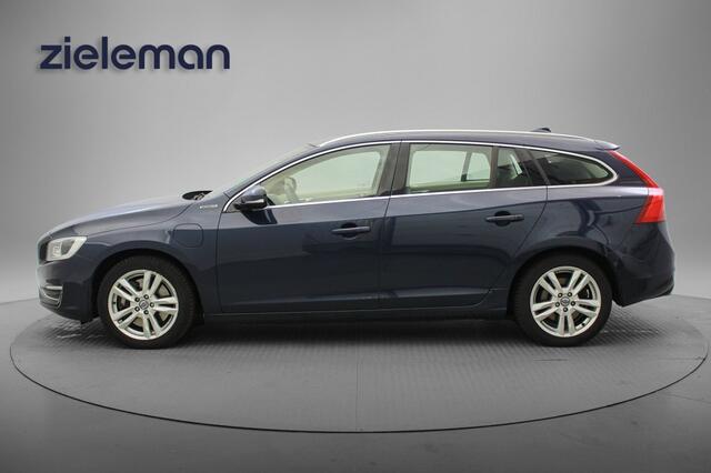 Volvo V60 2.4 D6 AWD Plug-In Hybrid Summum - Navi, Memory, Leer, Stoelverw.
