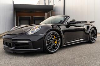 PORSCHE 992 911 Turbo S Cabriolet - Deep Black Metallic - Burmester