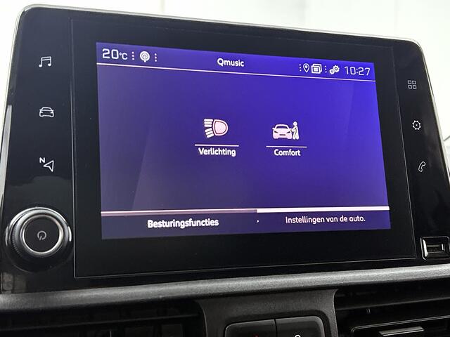 Peugeot Partner 1.2 Benzine 111PK Euro6 Premium / Airco / Navigatie / Cruise-ctr. / Schuifdeur + Raam / Radio multimedia / Apk 06-2027