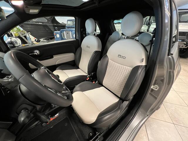 Fiat 500 1.0 Hybrid Dolcevita Lederen bekleding, Panoramdak, Navigatie.