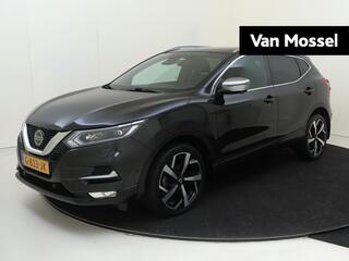 NISSAN QASHQAI 1.3 DIG-T Tekna + | airco automatisch | Apple Carplay/Android | cruise control adaptief | LED koplampen | lederen bekleding | lichtmetalen velgen 19