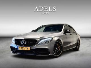 MERCEDES-BENZ C-KLASSE AMG 63 S Keramisch Panodak Schaalstoelen Performance Night Pakket IWC Burmester HUD