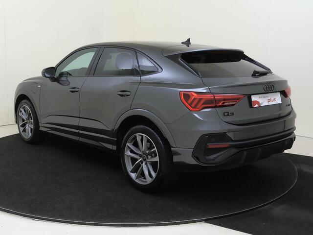 Audi Q3 Sportback 45 TFSI e S Edition | SoH 96% | SONOS audio | 360 camera | Keyless | Dodehoek detectie | Navigatie Plus | Optiek zwart Plus | Cruise cont