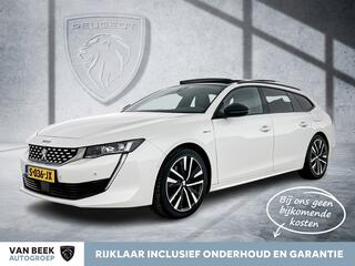 PEUGEOT 508 SW Plug-in Hybrid 225pk Automaat GT | Rijklaar | Panoramadak | Elek. achterklep | Leder |