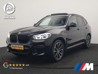 BMW X3 xDrive30e M Sport PHEV 293pk Dealer O.H. | Trekhaak Af Fabriek | Panodak | Head Up | Adaptive Cruise | 360 Camera | Harman / Kardon | Adaptief Onderstel | Lederen Sportstoelen Memory & Verwarmd | Keyless | Blis | Sfeerverlichting |  Plug In Hybrid |