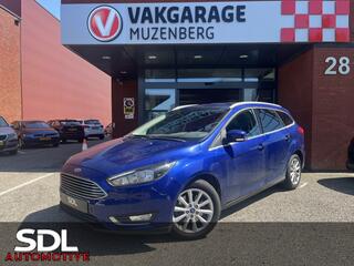 FORD FOCUS Wagon 1.5 EcoBoost Titanium 150PK- 1e EIGENAAR, UNIEKE KM STAND // CAMERA+SENSOREN // NAVI+CARPLAY // KEYLESS // STOELVERWARMING //