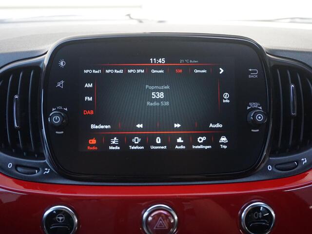 Fiat 500c 1.0 Hybrid RED